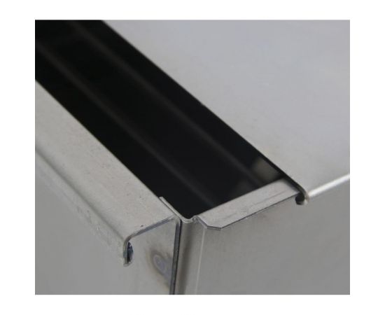 Двухъярусная коптильня с поддоном для сбора жира Тонар 450x280x170 мм, сталь 1.5 мм К-002 071803 – изображение 4