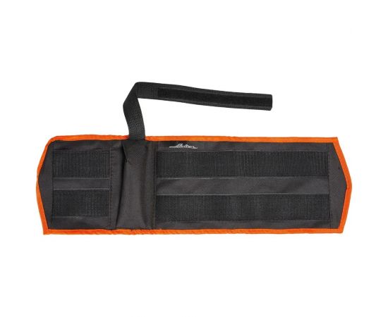 Автомобильный чехол-фиксатор для огнетушителя ОП-1-ОП-5 Airline полиэстер, черн./оранж. AO-HE-25 – изображение 3