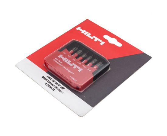 Набор насадок S-BSC UNI (6 шт; 50 мм) Hilti 2039178 – изображение 3