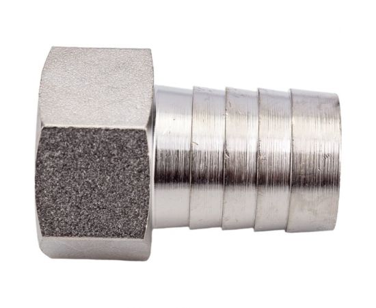 Штуцер никелированный 1/2" ВР x 18 мм STI D270-05050 – изображение 2