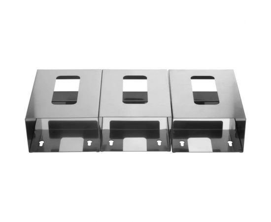 Трехсекционный диспенсер для перчаток ООО ЦЕНТР ПИЩЕВОГО ОБОРУДОВАНИЯ D-003 – изображение 4