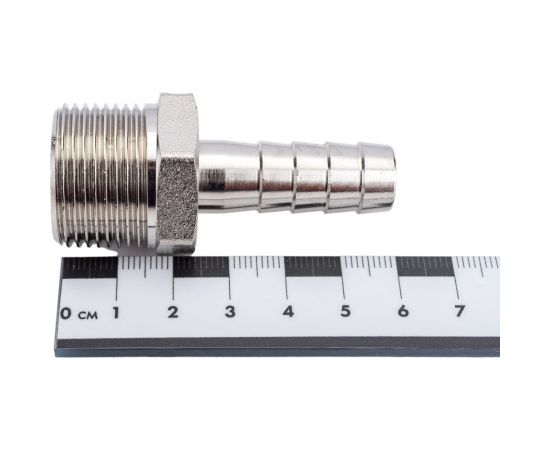 Штуцер латунный 3/4"", 13.3 мм DOUBLE-LIN LL6046 (3/4"" 13,3) – изображение 2