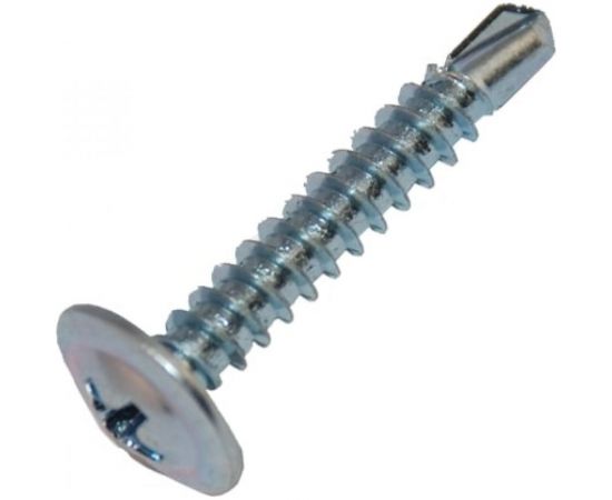Саморез с прессшайбой Метизный двор сверло 4,2x32, 500 шт. 4607159062758 