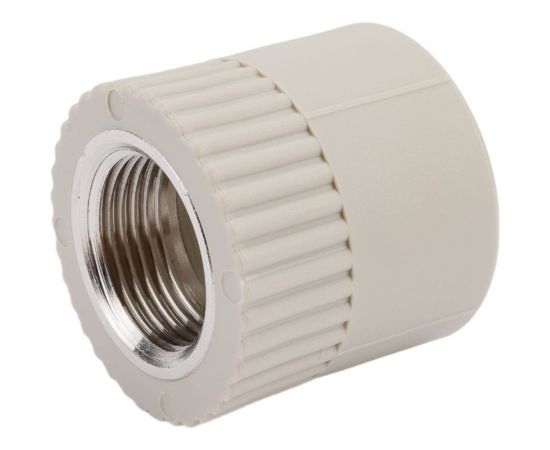 Комбинированная муфта VRT внутренняя, 32х3/4"", EVER plast, серый 538314 