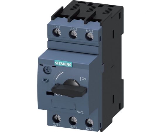 Автоматический выключатель для защиты электродвигателя Siemens 82A, 3RV20111GA10 