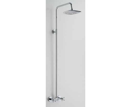 Душевая система MELODIA Galateo c двуруким душевым смесителем, хром MSC00104C 14520 