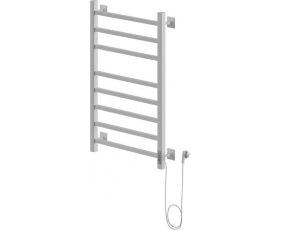 Электрический полотенцесушитель Zox ТРИУМФ ЛЦ 80х40 8 перекладин, правый, терморегулятор 372 Вт 547276 