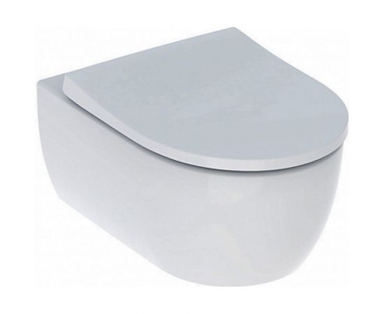 Подвесной унитаз Geberit 500.784.01.1 ICON T54 безободковый, с сиденьем тонкое 00065771 