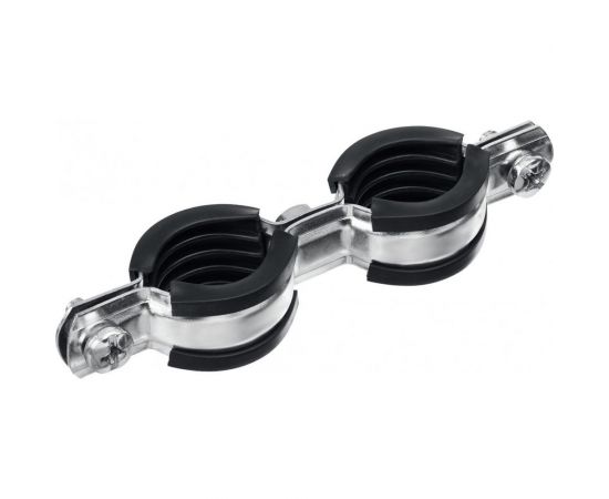 Двойной трубный оцинкованный хомут ЗУБР 3/4"", 8 шт. 37890-25-29 