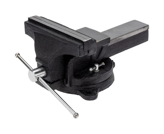 Тиски KRANZ слесарные 200мм, поворотные, с наковальней KR-12-5103 