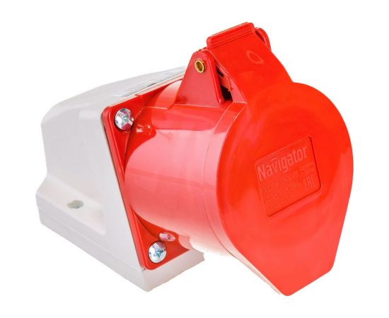 Розетка Navigator 14 299 NCA-SR125-32-380 стационарная наружная 32А 3P+N+PE IP44 14299 