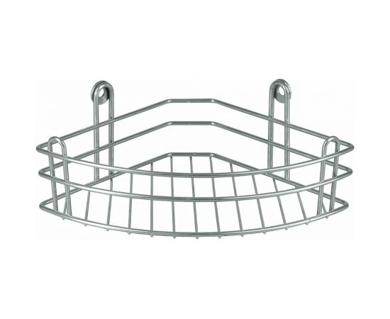 Полка для ванной Rosenberg 1-ярусная, угловая RUS-385019-1 Zn 