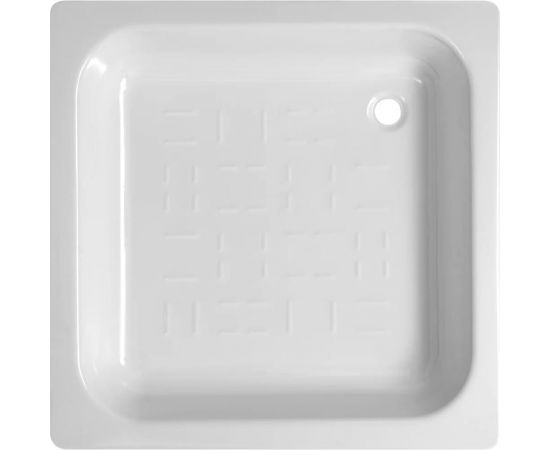 Стальной душевой поддон BLB 700x700, рифленый CF70 