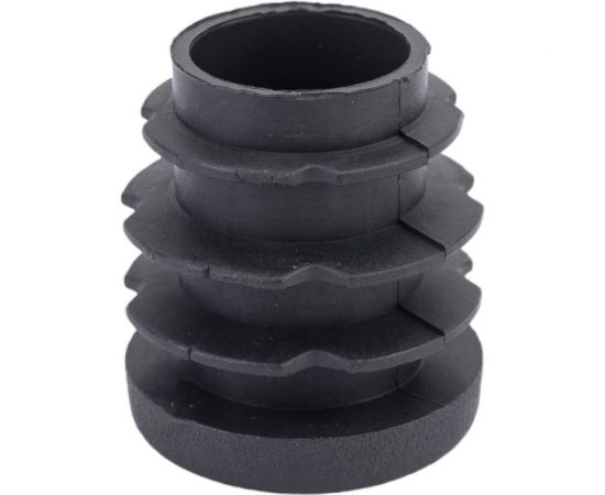 Внутренняя заглушка для трубы Tech-Krep D25 мм, черный пластик, 4 шт. пакет 150038 