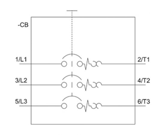 Автоматический выключатель для защиты электродвигателя Siemens 82A, 3RV20111GA10 – изображение 3