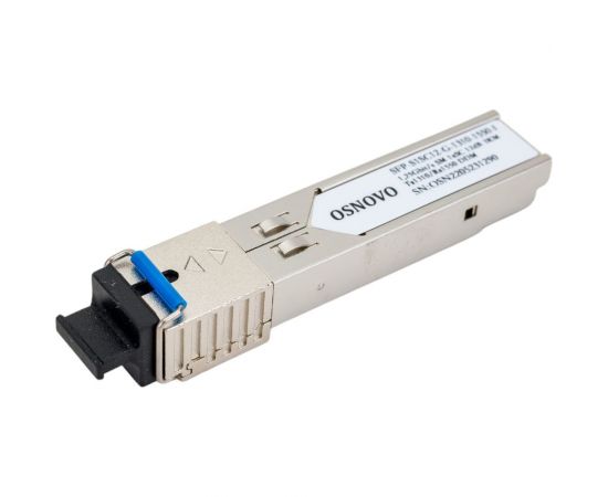 Оптический SFP модуль OSNOVO Ethernet, PoE SFP-S1SC12-G-1310-1550-I УТ-00015186 – изображение 4
