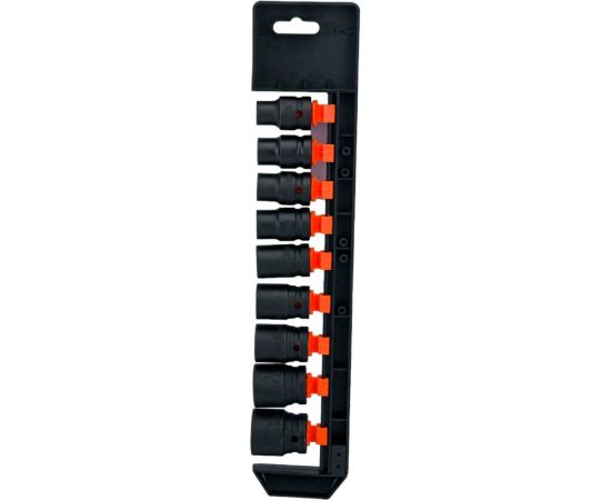 Набор торцевых ударных головок (9 шт; 10-24 мм; 1/2 DR) Gigant G-11323 – изображение 9