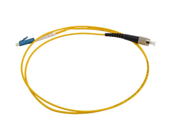 Патч-корд Hyperline FC-S2-9-FC/UR-LC/UR-H-1M-LSZH-YL волоконно-оптический (шнур) SM 9/125 243763 – изображение 3