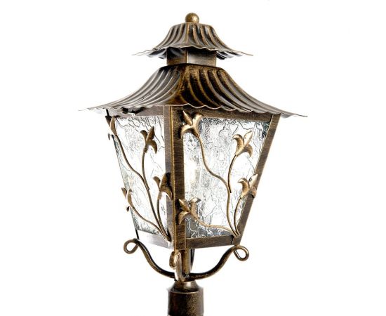 Садово-парковый светильник FERON PL636 столб 60W 230V E27, черное золото 11645 – изображение 2