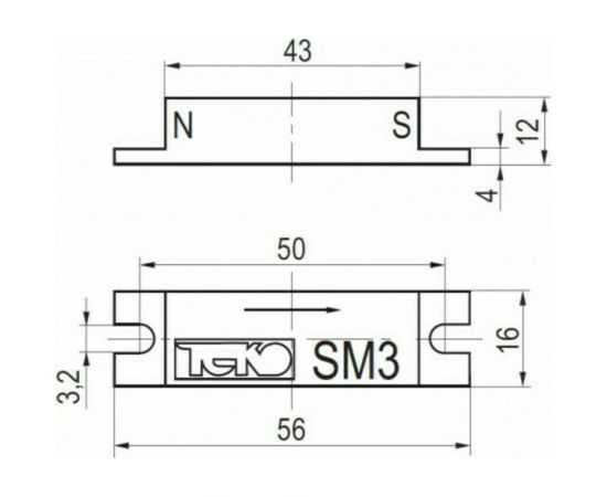 Магнитная система ТЕКО SM3 07-00033580 – изображение 2