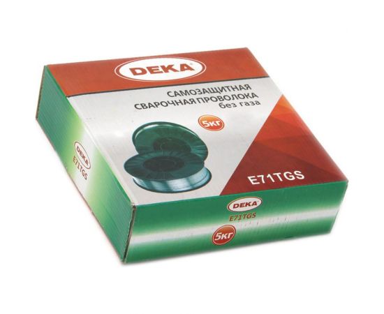 Проволока порошковая E71TGS (1 мм; 5 кг) DEKA СТ000001765 – изображение 2