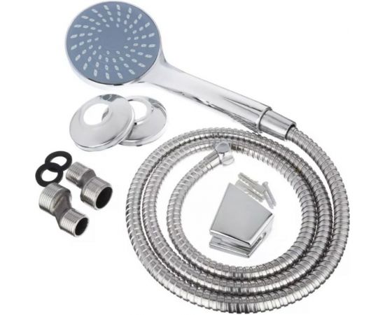 Смеситель для душа СоюзКран с душевым набором, керамический картридж 40 мм, хром, цинк SК04-N112 567-106 – изображение 4
