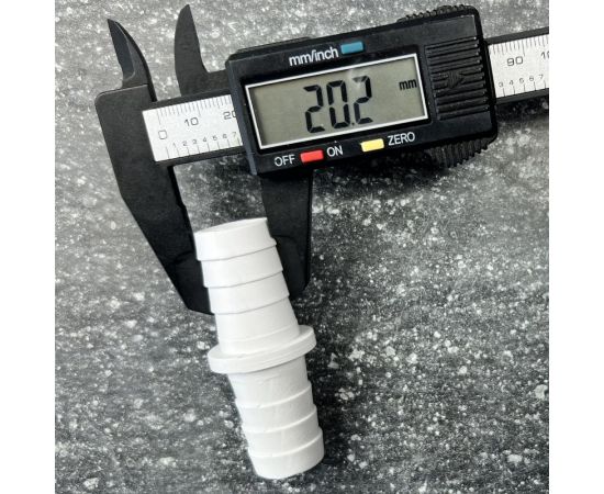 Пластиковый штуцер для сливных шлангов Профитт 19 мм, 2 шт. 2226186 – изображение 3