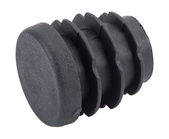 Внутренняя заглушка для трубы Tech-Krep D25 мм, черный пластик, 4 шт. пакет 150038 – изображение 2