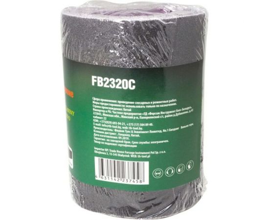 Бумага наждачная на тканевой основе в рулоне 115 мм, 5 м, P320 Rockforce RF-FB2320C – изображение 2