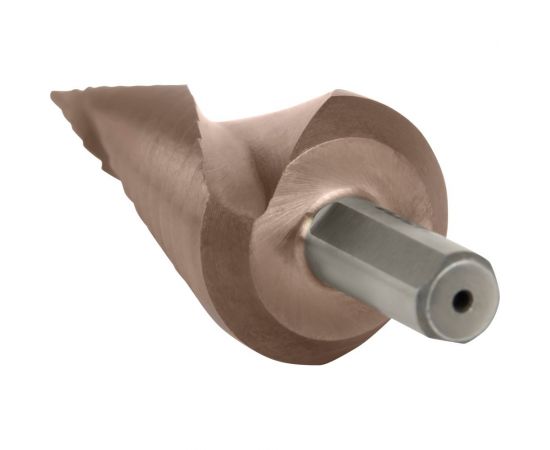 Сверло ступенчатое с винтовой канавкой, 4-30 мм, 14 ступеней, HSS-Co DeBever DB-CP430 – изображение 2