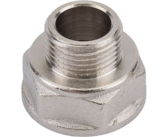 Латунный переход PRO AQUA Н/В резьбовой 3/8 x 1/2 08-M10-F15x – изображение 4