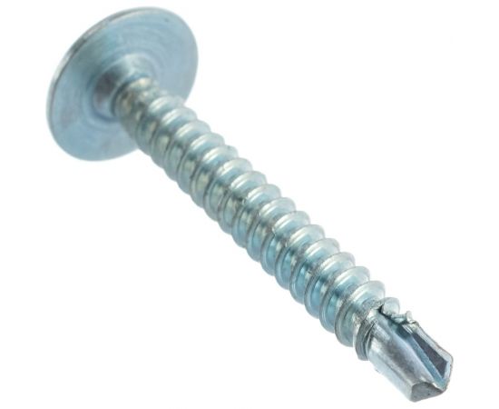 Саморез с прессшайбой Метизный двор сверло 4,2x32, 500 шт. 4607159062758 – изображение 3