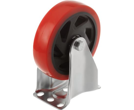 Колесо полипропиленовое неповоротное 330125F (125 мм; 150 кг) А5 1005831 – изображение 3