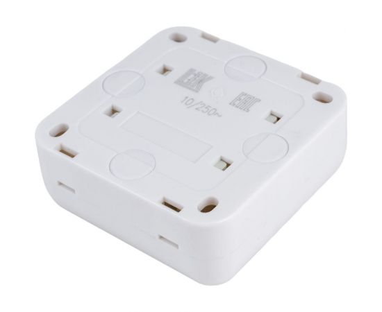 2-клавишный выключатель LK Studio схема 5, открытой установки, белый 811104 – изображение 3