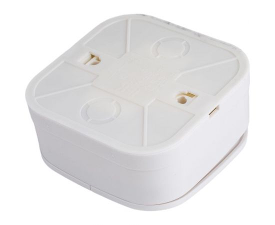 2-клавишный выключатель для открытой установки IEK Glory вс20-2-0-хб 10А, белый EVH20-K01-10 – изображение 2