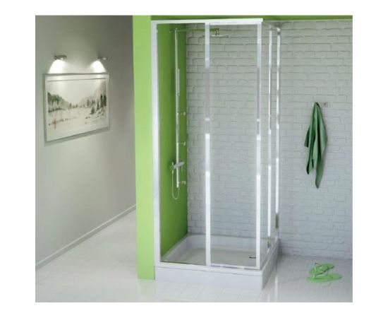 Стальной душевой поддон BLB 700x700, рифленый CF70 – изображение 4