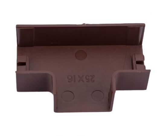 T-образный угол EKF PROxima Plast, 4шт под темное дерево tchd-25-16x4 – изображение 2