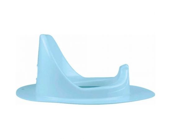 Детская накладка на унитаз Пластишка светло-голубой 431326331 – изображение 2