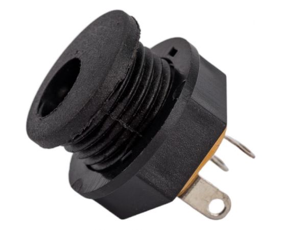 Разъем питания 5.5x2.1мм гнездо Pro Legend пластик на корпус с гайкой, PL2323 – изображение 3