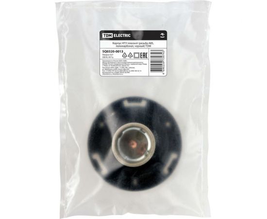 Корпус TDM НТУ (плоский; резьба А85; поликарбонат; черный) SQ0320-0013 – изображение 4