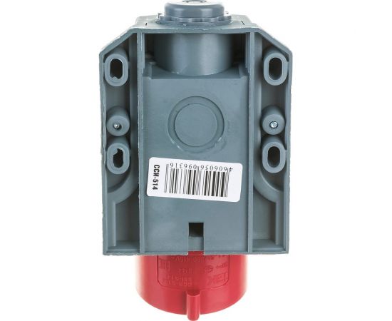 Стационарная вилка IEK 514 3Р+РЕ 16А 380В IP44 PSR52-016-4 – изображение 4