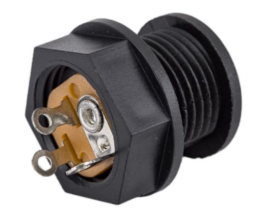 Разъем питания 5.5x2.1мм гнездо Pro Legend пластик на корпус с гайкой, PL2323 – изображение 7