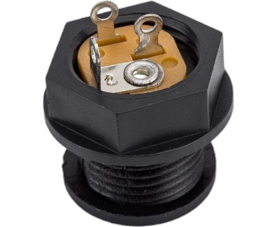 Разъем питания 5.5x2.1мм гнездо Pro Legend пластик на корпус с гайкой, PL2323 – изображение 9