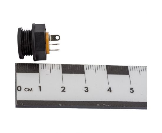 Разъем питания 5.5x2.1мм гнездо Pro Legend пластик на корпус с гайкой, PL2323 – изображение 5