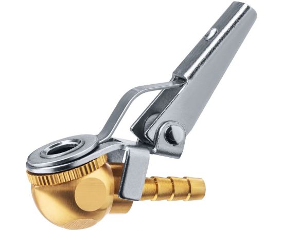 Переходник ЗУБР Профессионал штуцер "елочка" 6 мм - наконечник угловой для накачки шин 64928-06 