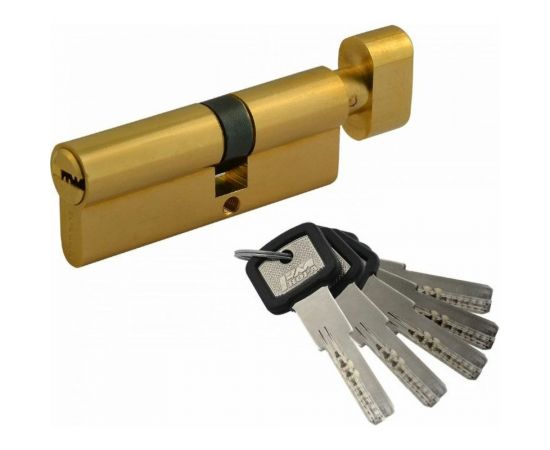 Цилиндровый механизм НОРА-М ЛПУВ.УК-80 45-35 латунь Х 15079 
