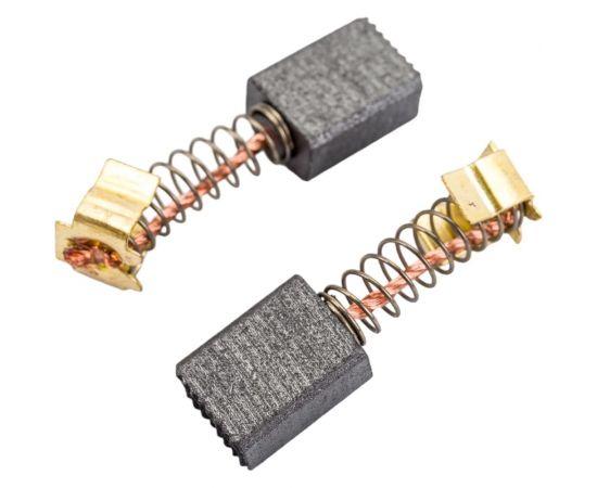 Комплект угольных щеток для электроинструмента Makita (пружина, пятак-уши), 6x9х11 мм, 2 шт COFRA SDM-34613 