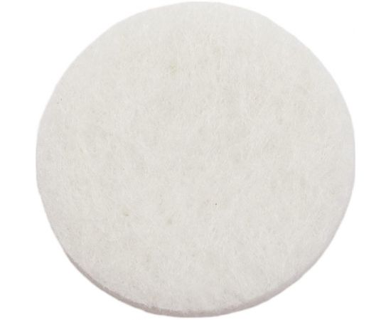 Фетровый самоклеящийся пункт Tech-Krep D24 мм белый (12 шт.) - пакет 109154 