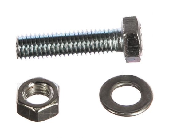 Болт с ш/г полная резьба DIN 933 Качественный КРЕПЕЖ НАБОР 5х20 130 шт 0300999 КЧ 