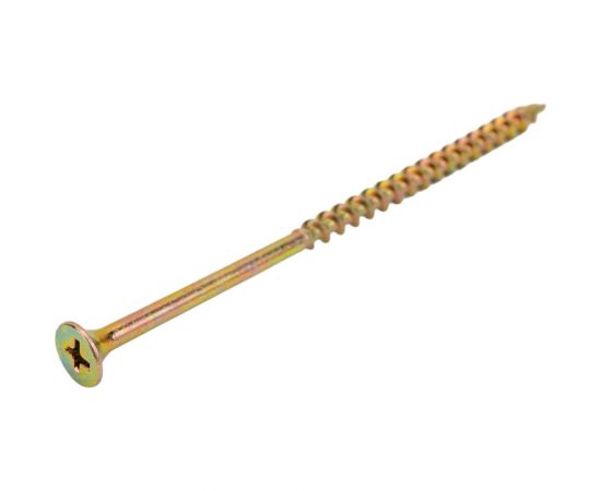 Желтый саморез крепежная техника 4,8x100 к 150 шт. 420470 БК 